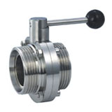 Sanitary Welded Butterfly Valve