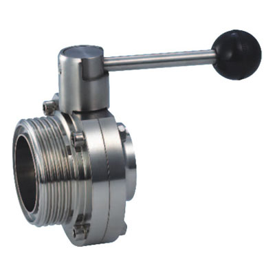 Sanitary Welded / Threaded Butterfly Valve