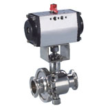 Sanitary Pneumatic Ball Valve