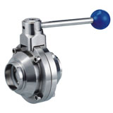 Sanitary Butterfly-Shaped Ball Valve