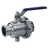 Sanitary Grade Ball Valve Without Resort-Liquid