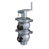 Sanitary Manual Reversing Valv