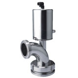Pneumatic Elbow-Type Tank Bottom Valve