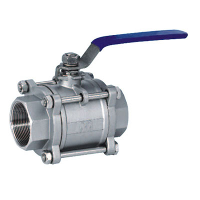 Three-Piece Female Thread Ball Valve
