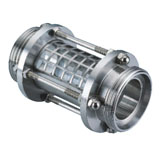 Sanitary Straight Sight Glass With Protective Net