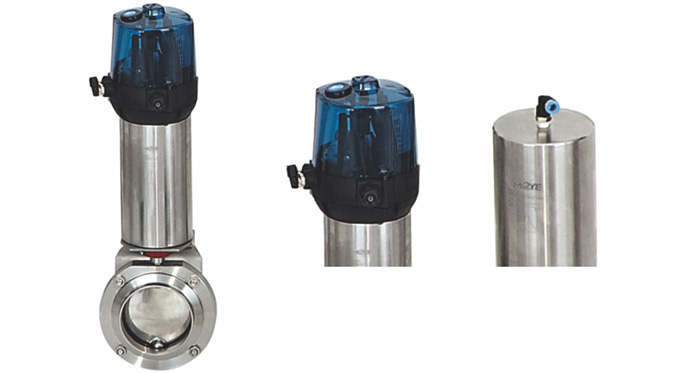 DV Sanitary Butterfly Valve